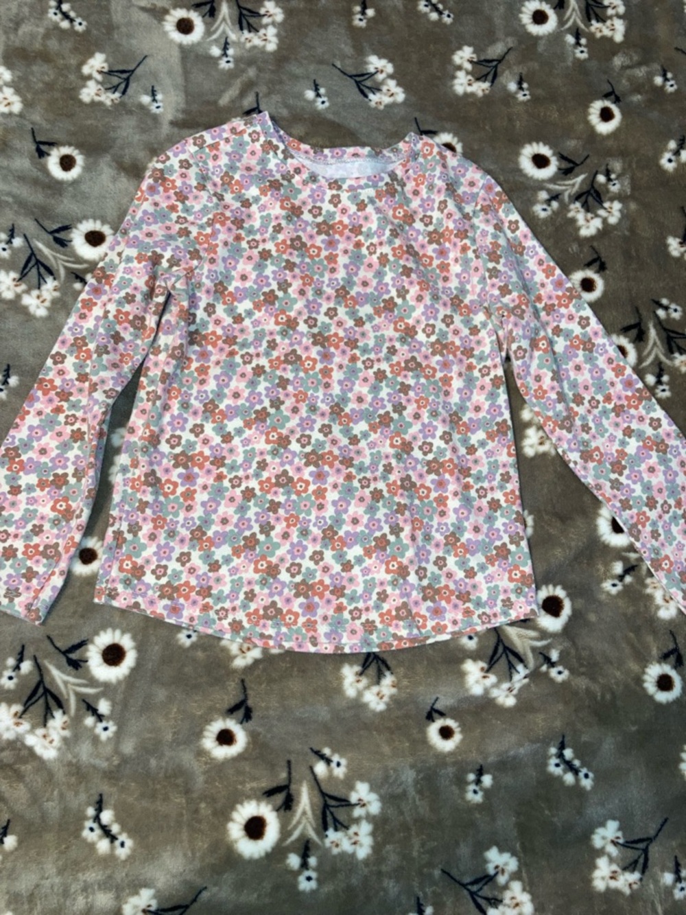 Girls' Floral Long-Sleeve Top Garanimals 5T Like New